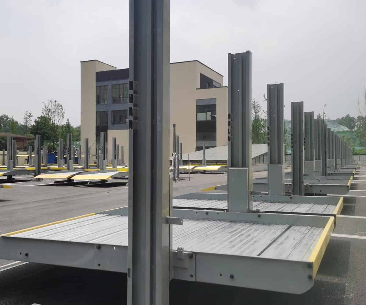 石屏四柱簡易類機械式停車設備價格