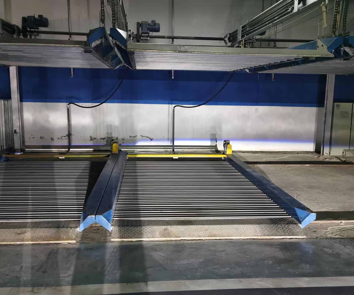 二層PSH型機(jī)械停車(chē)位改造