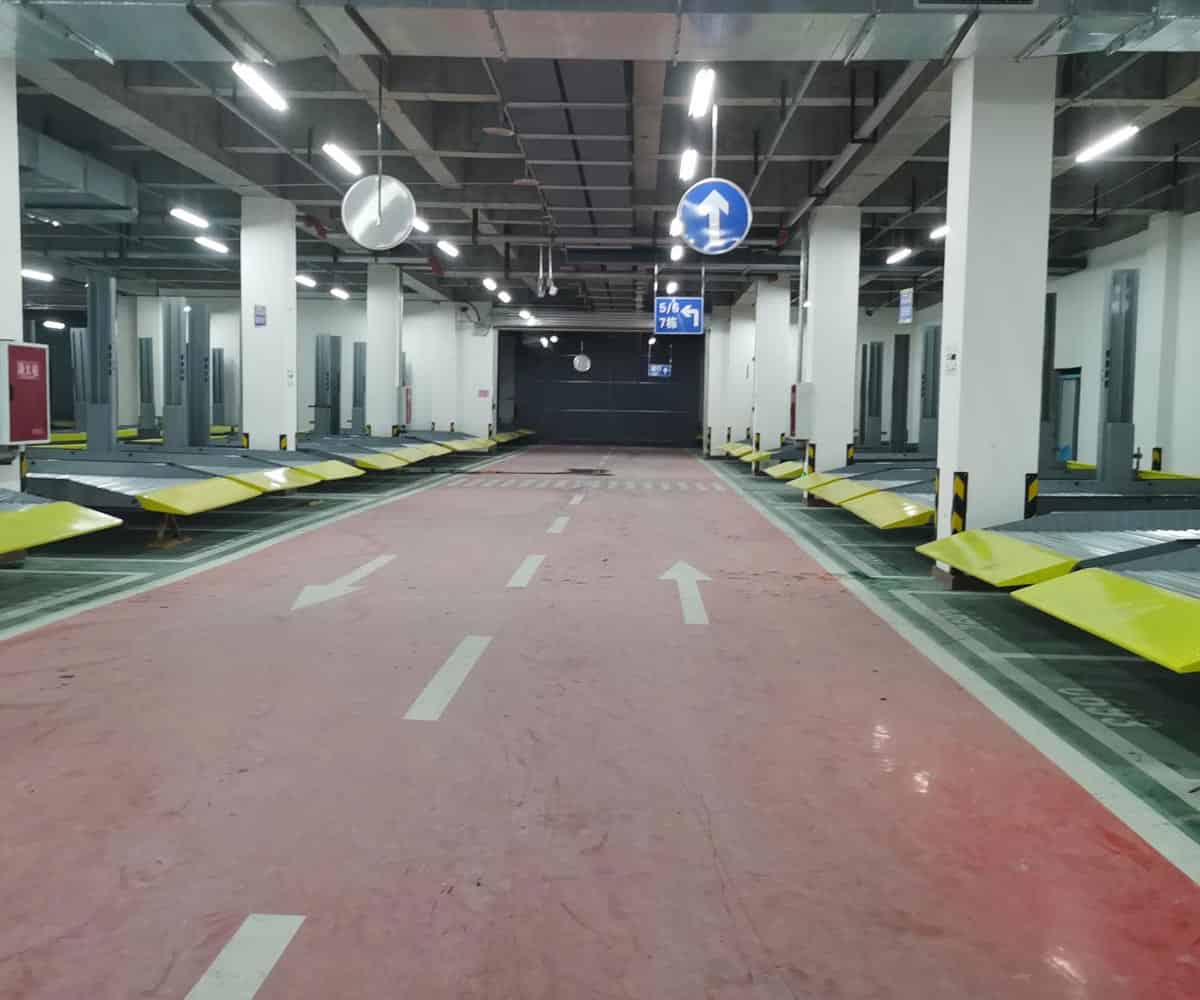 白玉升降平移機(jī)械車位出租