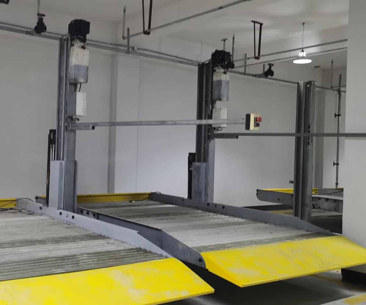 白玉簡易立體停車庫過驗收