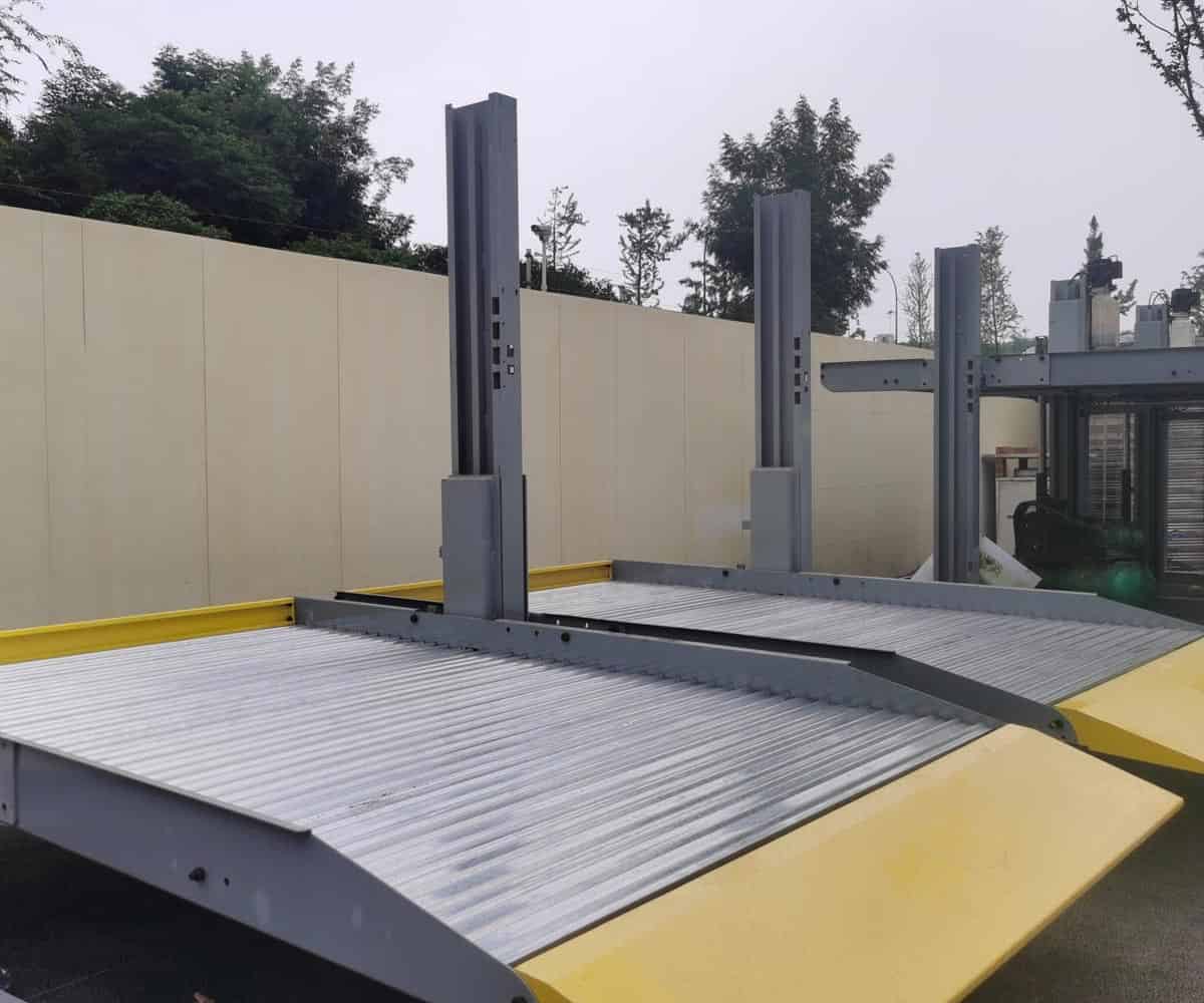 云龍兩柱簡(jiǎn)易類機(jī)械停車位回收