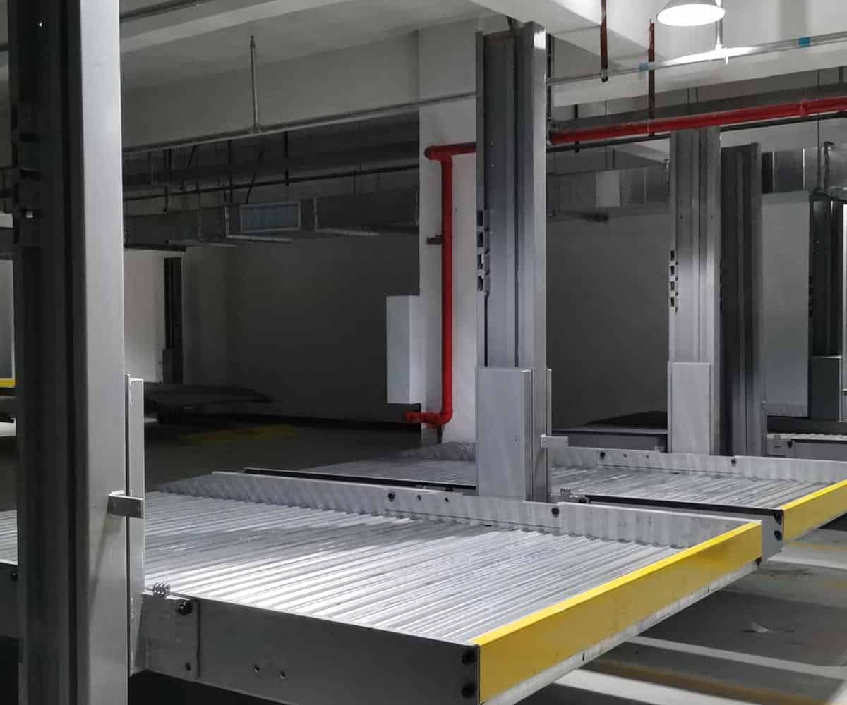 中江雙柱簡易式機械停車位出租