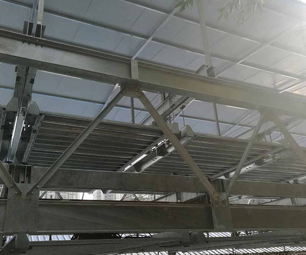 新都兩層升降立體車庫停車設(shè)備二手