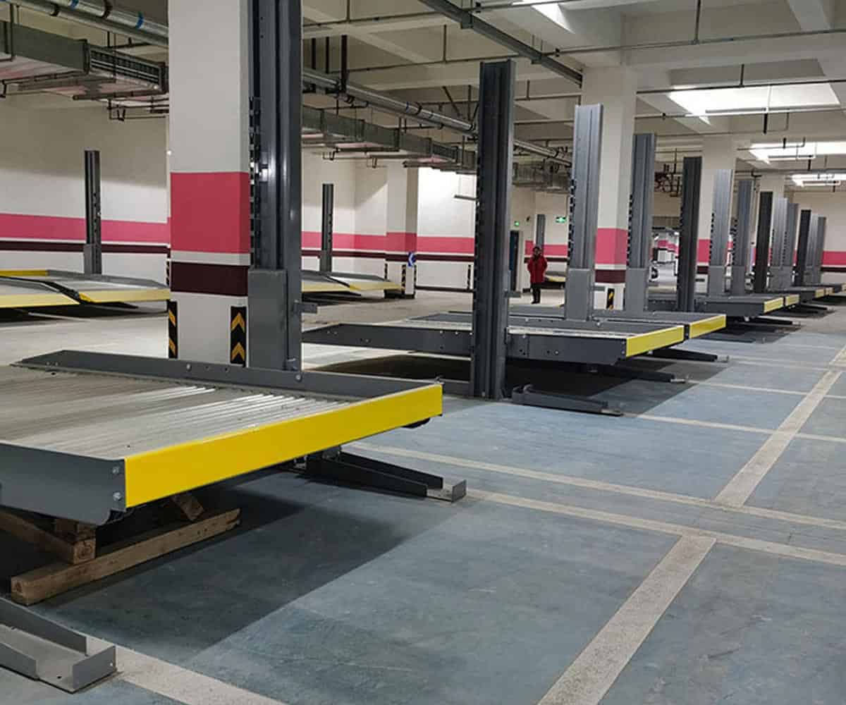 廣西雙層升降橫移機(jī)械停車租賃