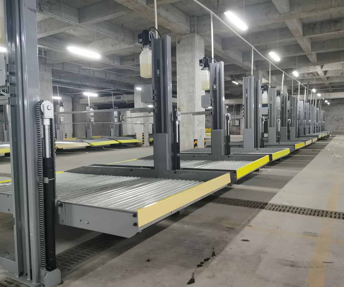 鄉(xiāng)城兩層簡(jiǎn)易升降機(jī)械式停車(chē)設(shè)備過(guò)規(guī)劃