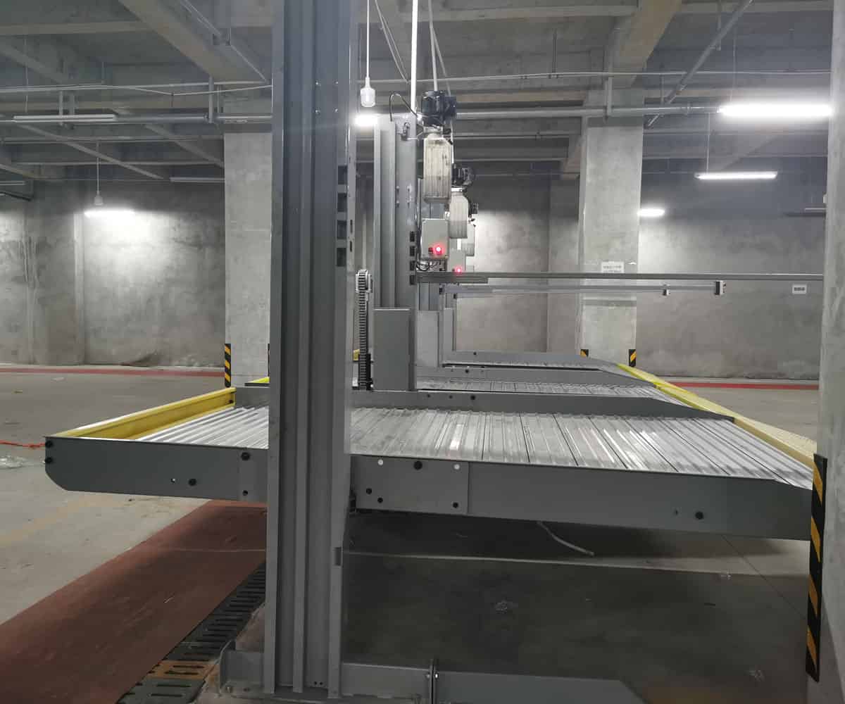 永平簡(jiǎn)易升降式立體停車庫(kù)拆除