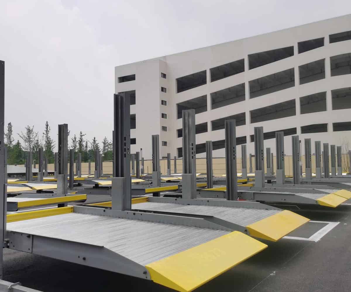 威信二層升降橫移式機(jī)械停車庫租賃