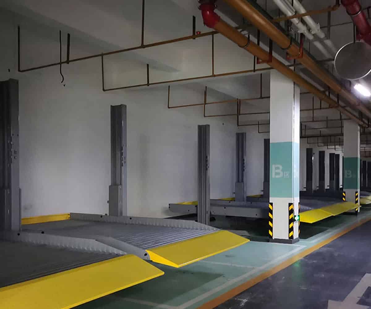 廣西家用升降式立體車庫停車設(shè)備過驗(yàn)收