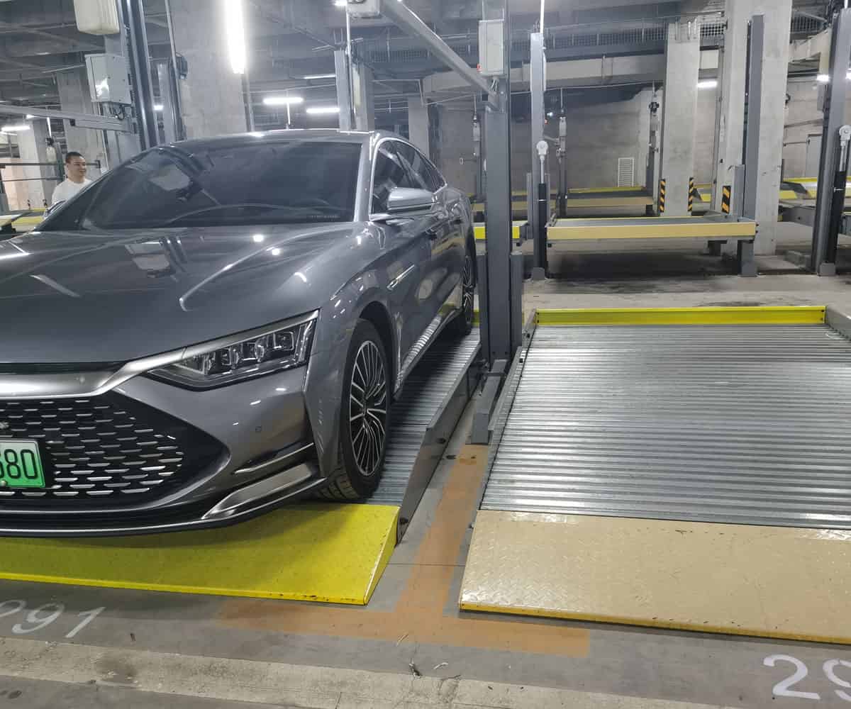 升降橫移式立體車(chē)庫(kù)改造