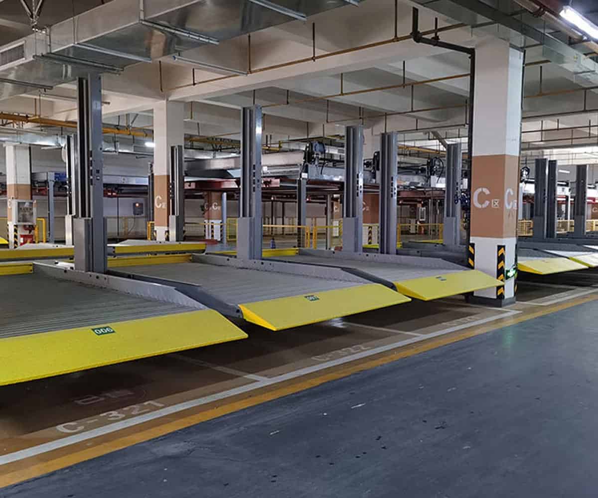 永平二層升降機(jī)械式停車位租賃