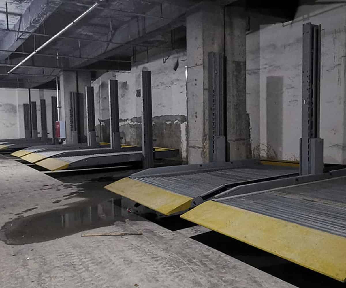 廣西四柱升降式機(jī)械停車維保