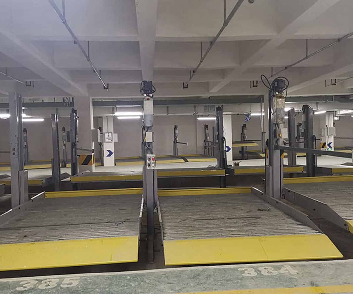 云南兩層升降平移機(jī)械式停車庫(kù)二手