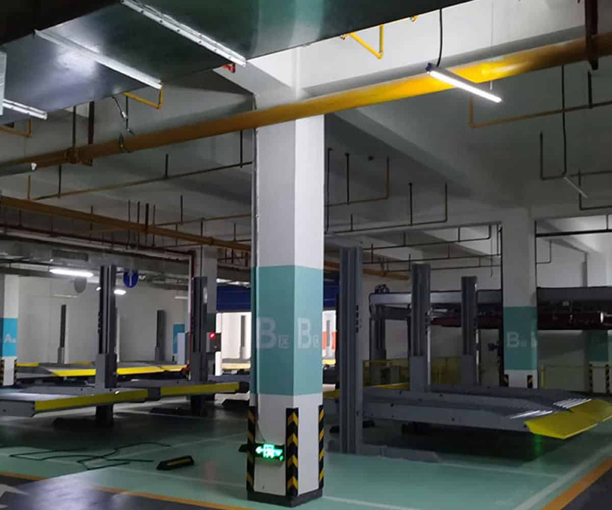 得榮雙柱升降式停車立體車庫出租