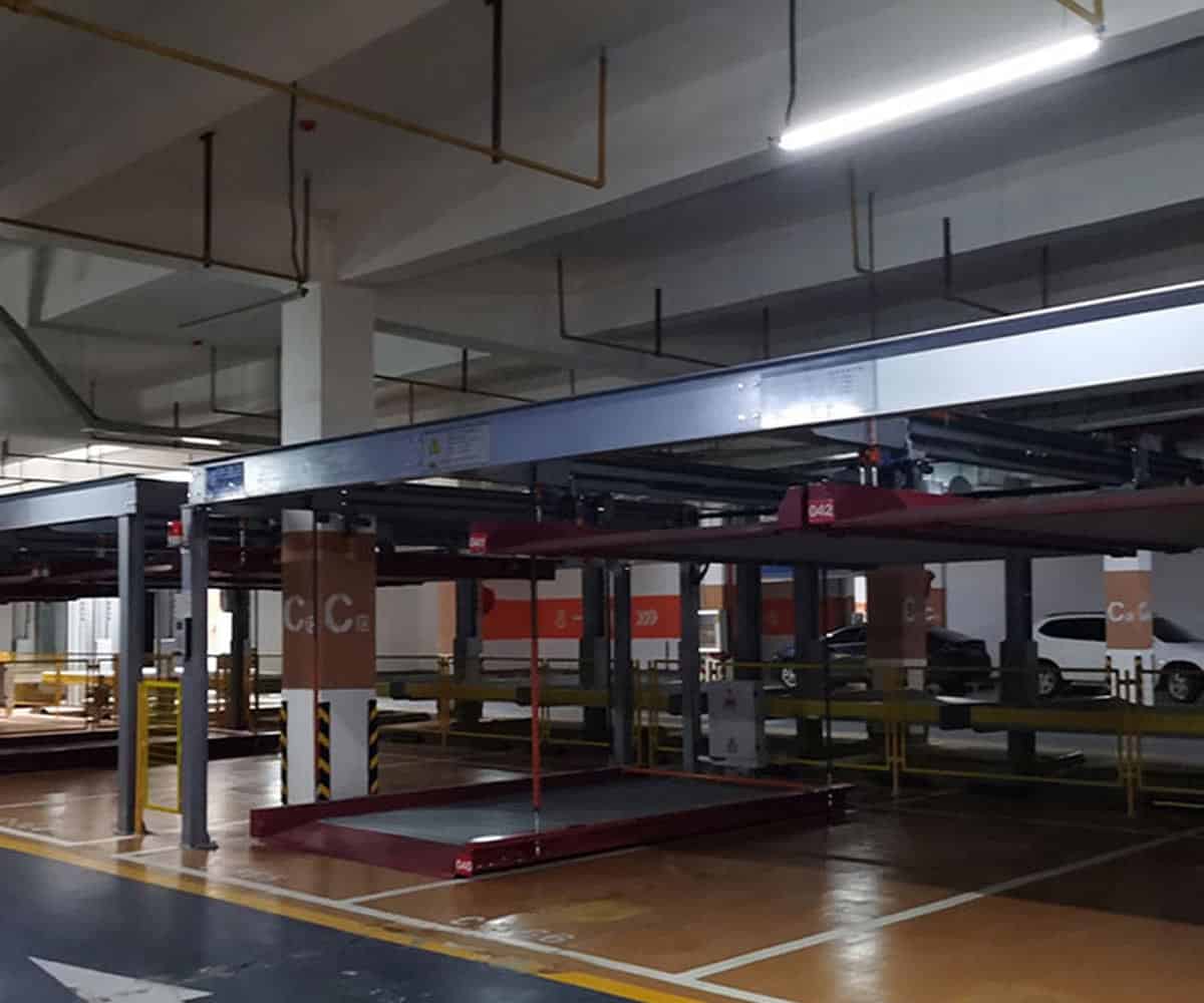 西區(qū)雙柱簡(jiǎn)易式機(jī)械停車庫回購