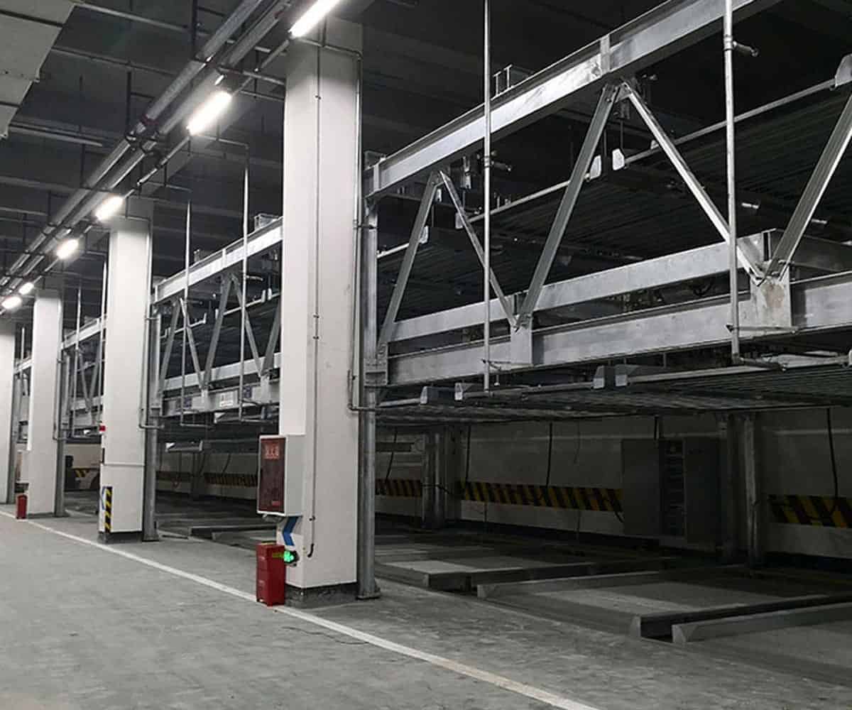 廣西雙柱停車庫安裝