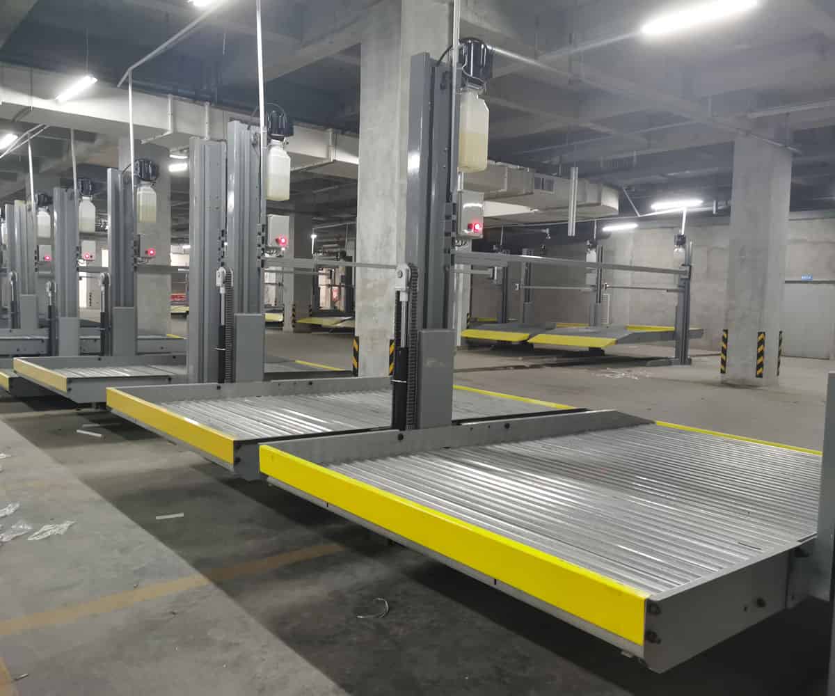 涼山雙層升降橫移式機(jī)械式停車設(shè)備過驗(yàn)收