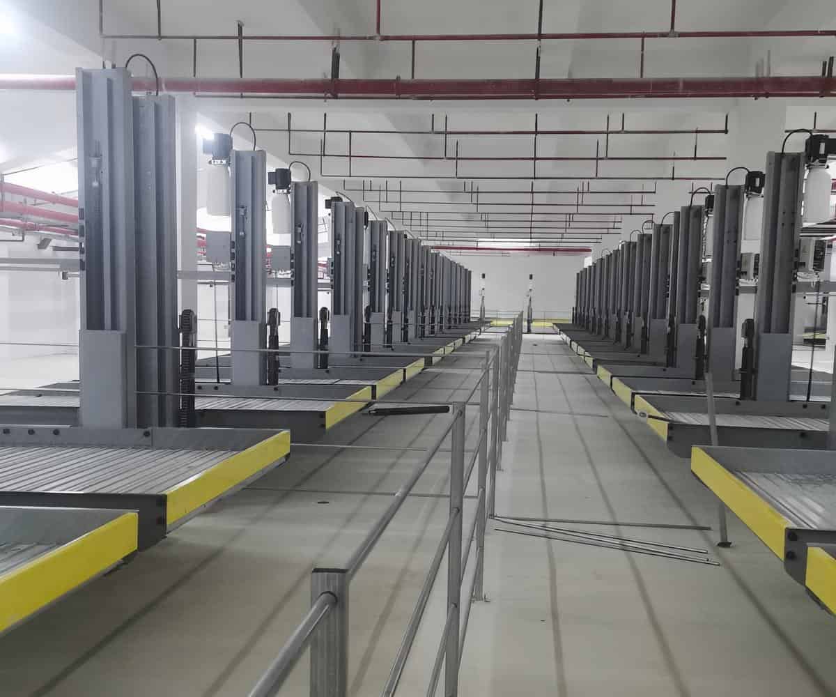 智能立體車庫租賃指南兩柱橫移式與簡(jiǎn)易升降類車位解析