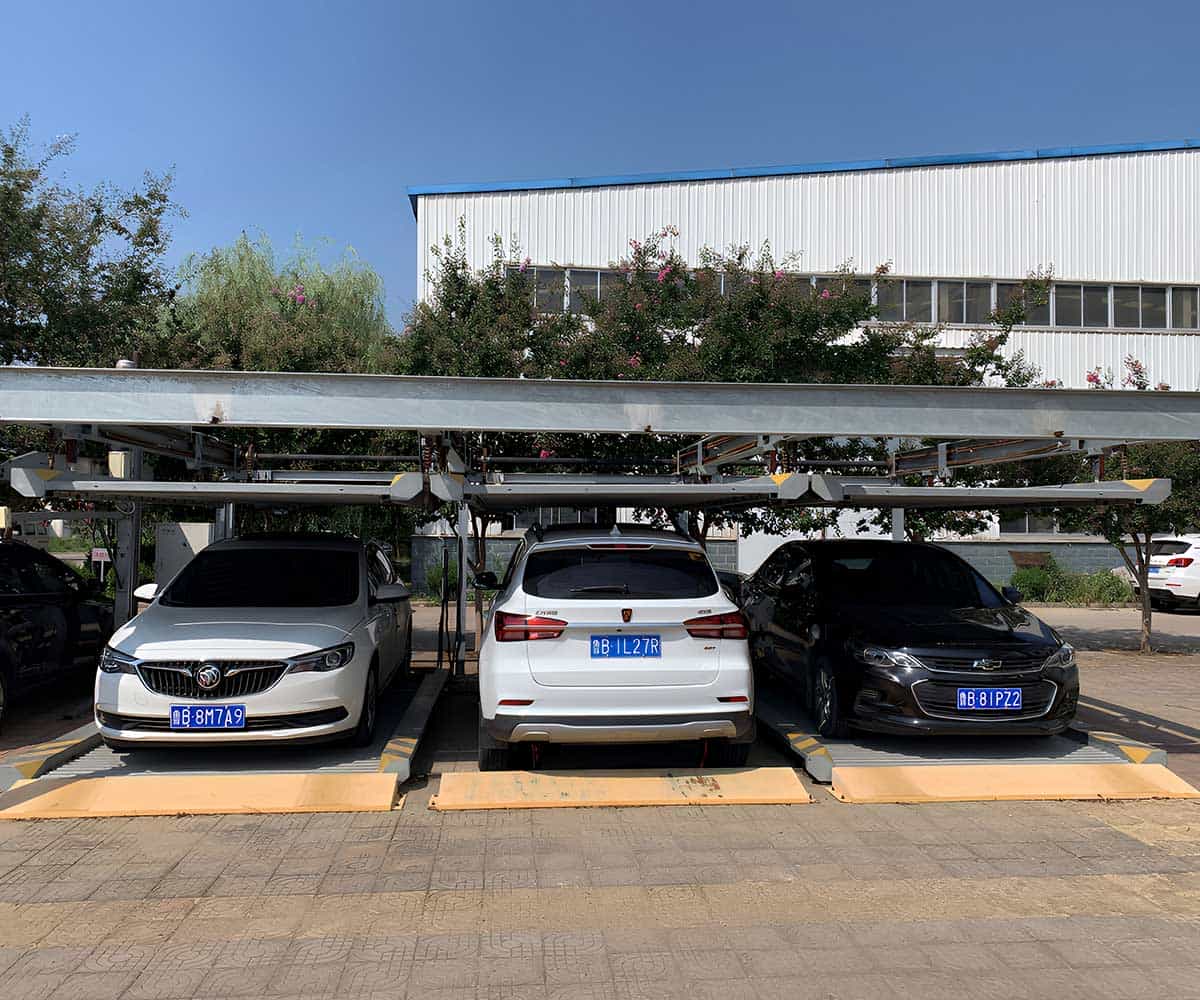 上下兩層機械停車設備的噪音問題及四步解決方案