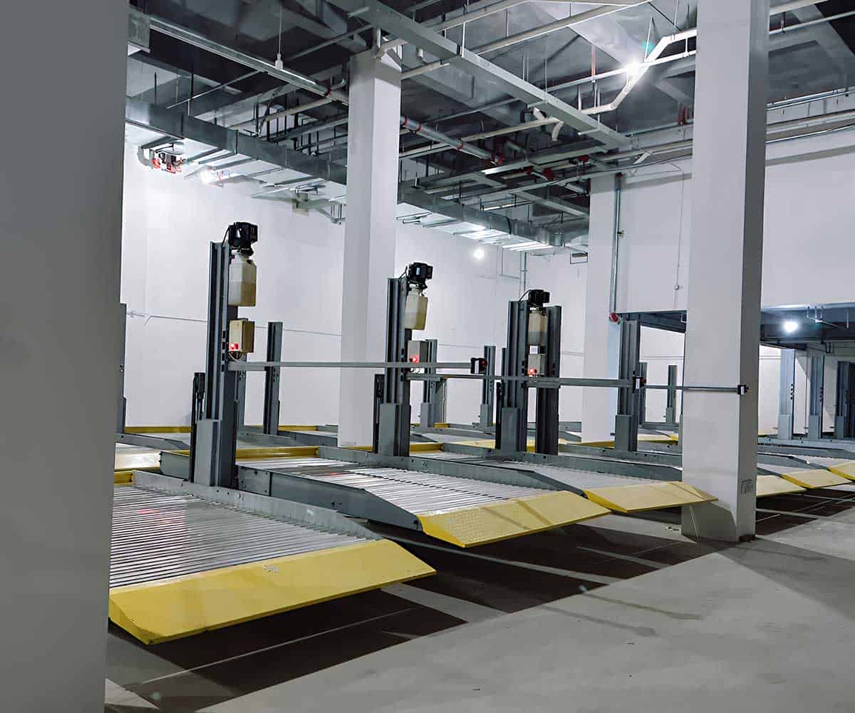 二層簡(jiǎn)易立體停車(chē)設(shè)備解決車(chē)位不足的問(wèn)題