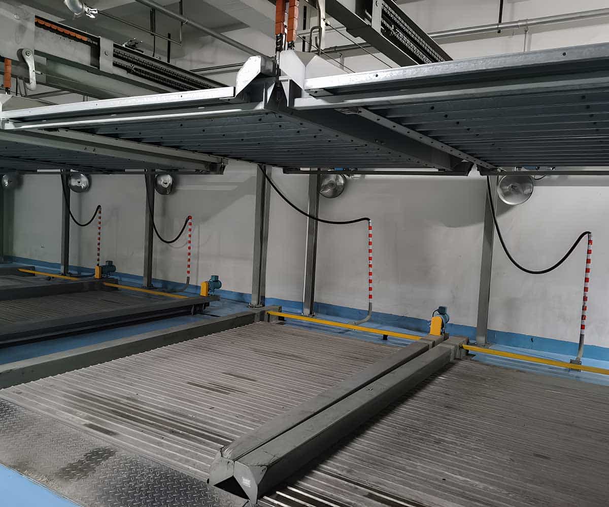 雙層立體停車設(shè)備出租有多少噸鋼材