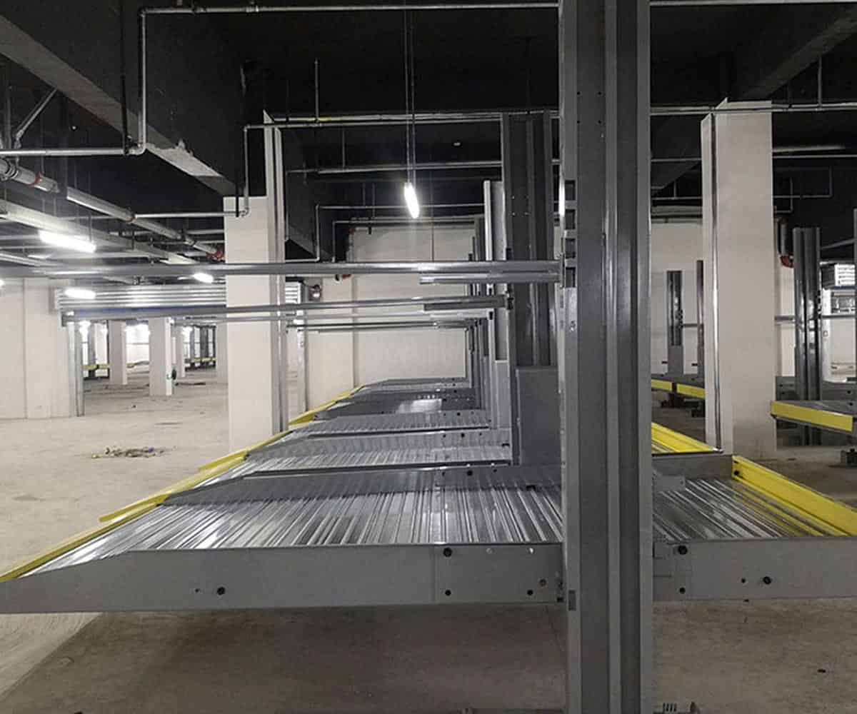 PSH二層升降橫移類停車設備(單列式)技術參數(shù)