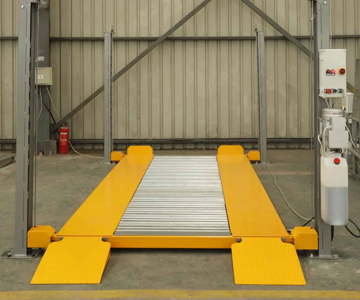 永勝2層升降式機械式立體停車設備