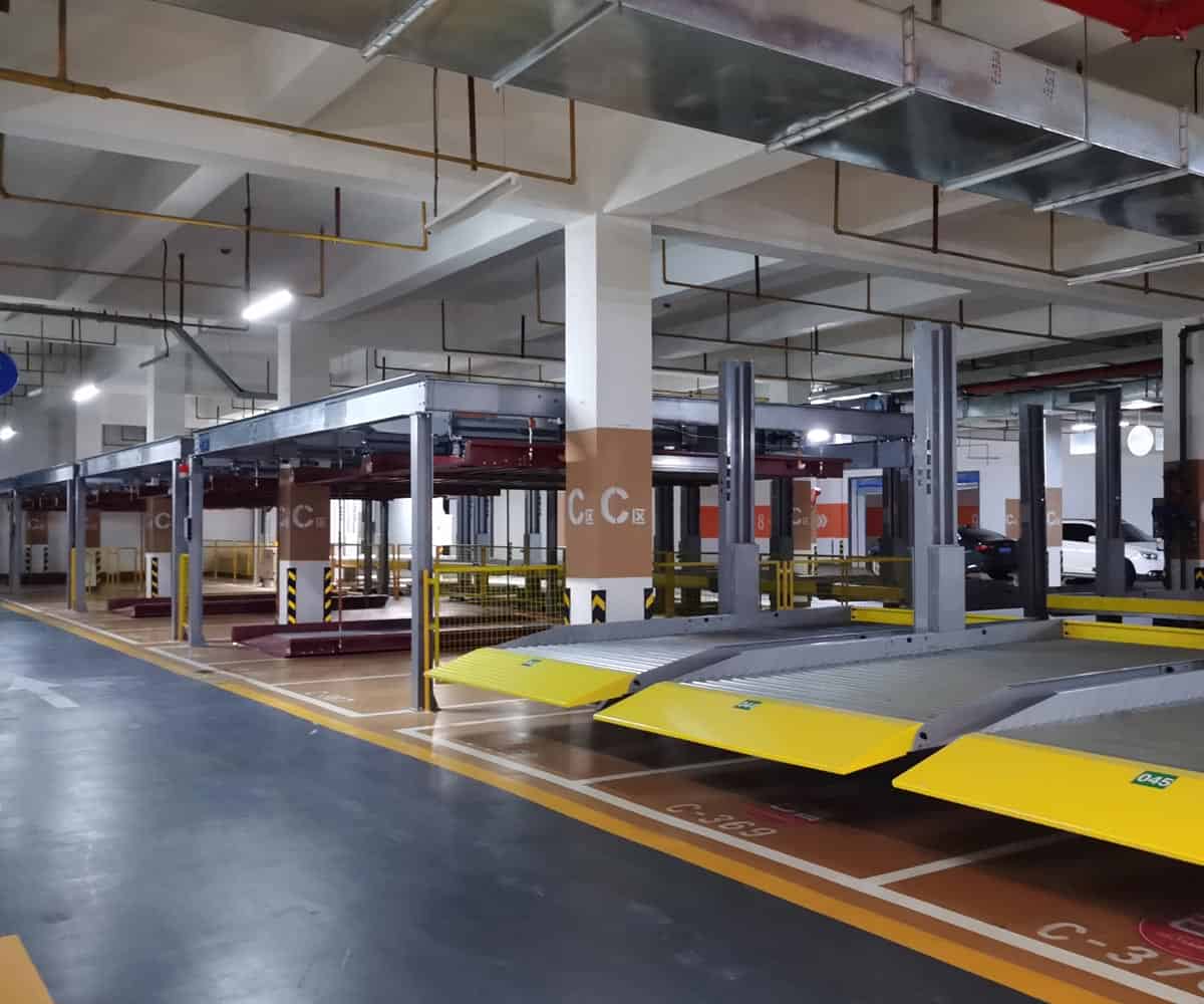 兩柱簡(jiǎn)易升降機(jī)械停車(chē)設(shè)備