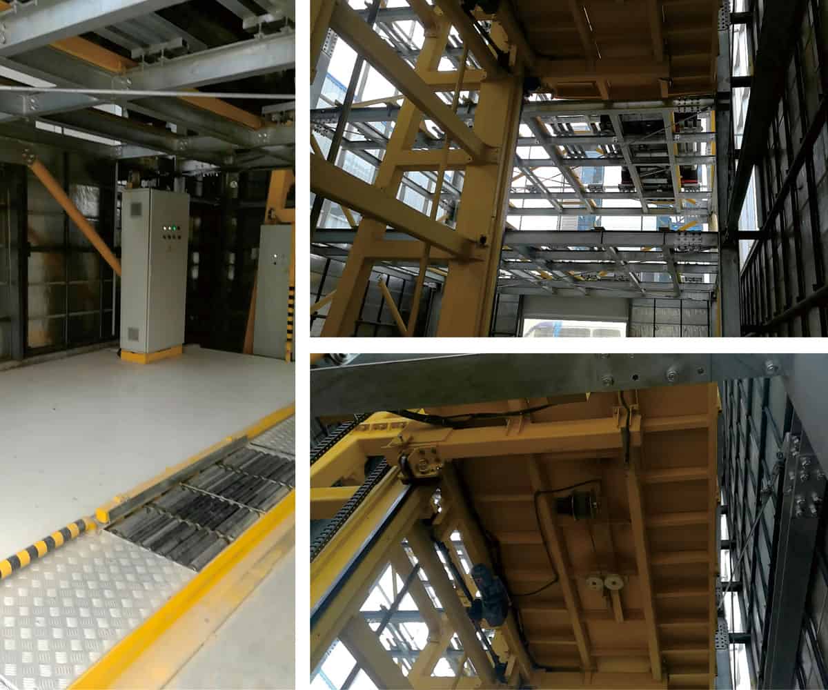 蘆山智能化平面移動類機械停車位